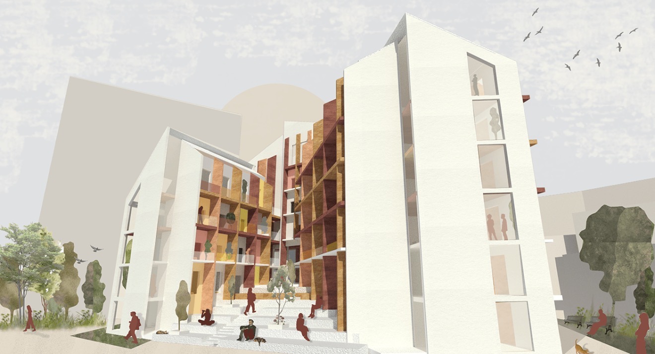 Housing study · warmth and rhythm.